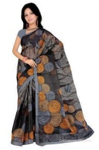 Pavechas Printed Mangalagiri Cotton Sari